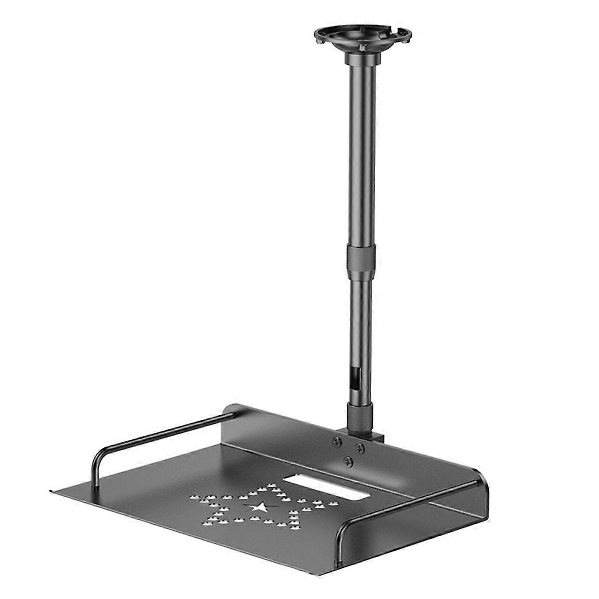 Universal Projector Ceiling Wall Mount Bracket with Tray Adjustable for Cameras Projectors Video Co