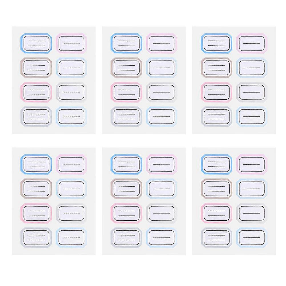 Portable Handwritten Self-Adhesive Sticky Labels for Sheets