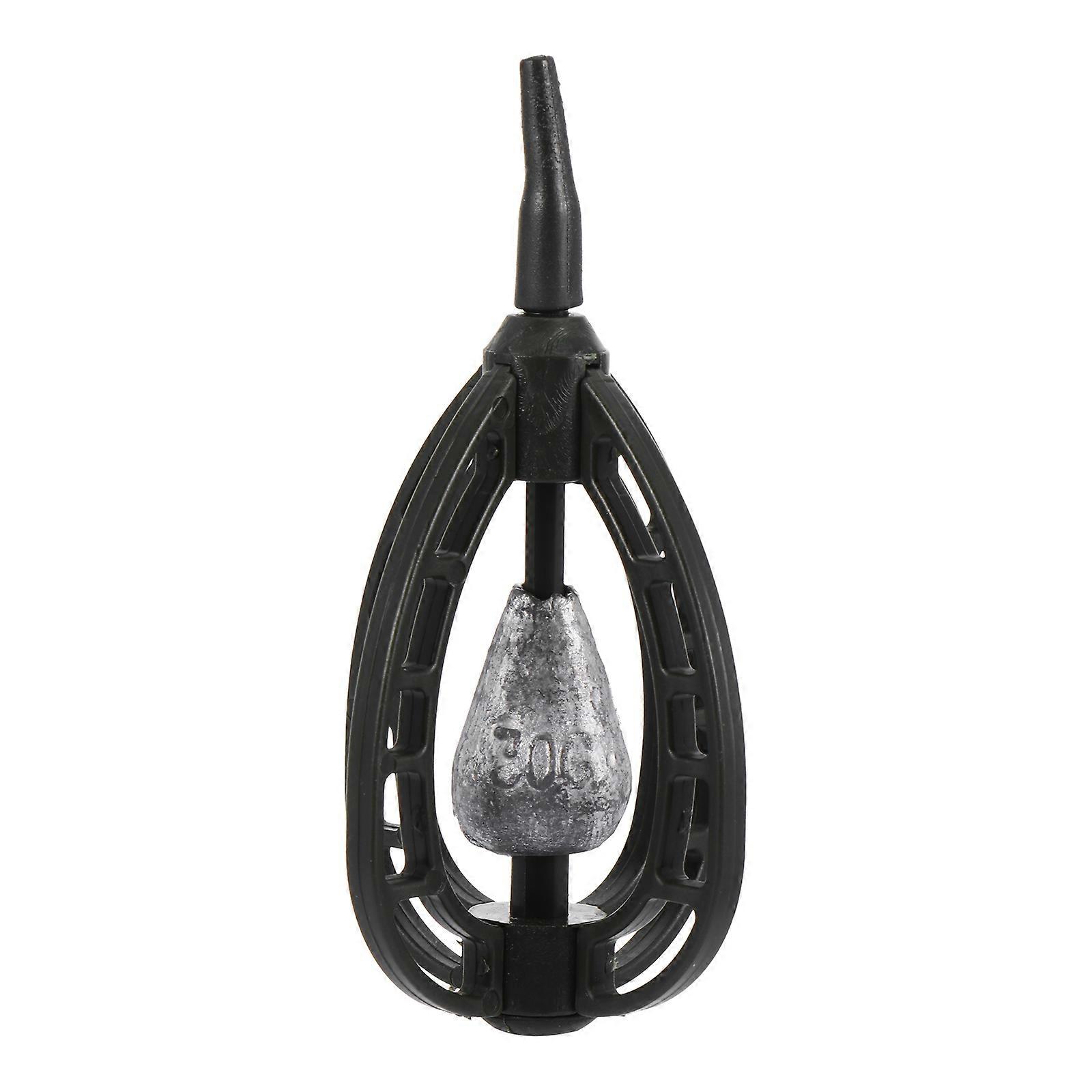 Fishing Lure Cage Carp Feeder Bait Trap with Weight for Fishing