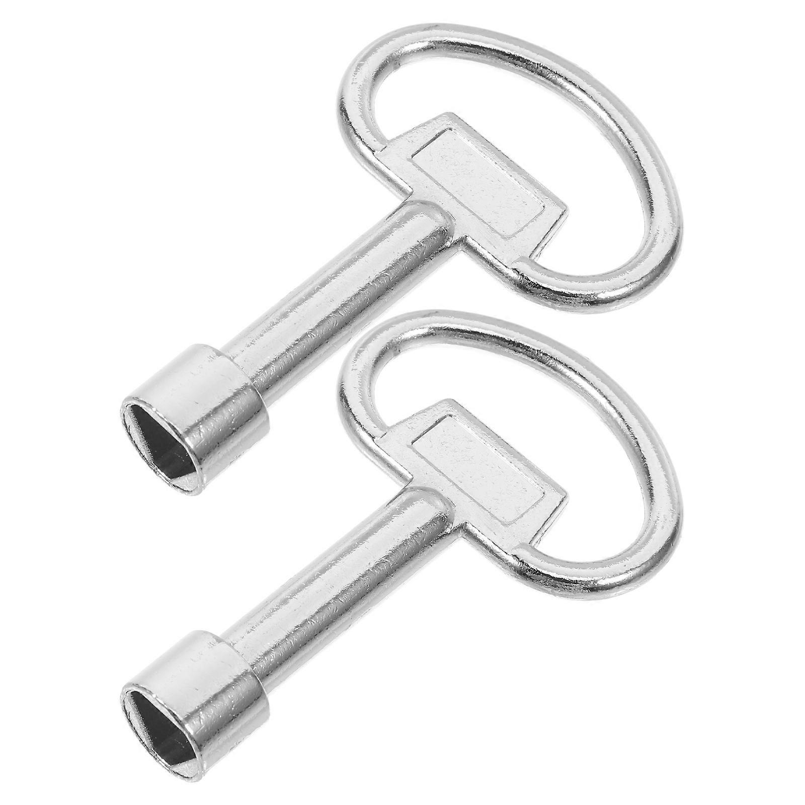 Triangular Lock Key 6Pcs Triangle Socket Spanner Key for Water Meter