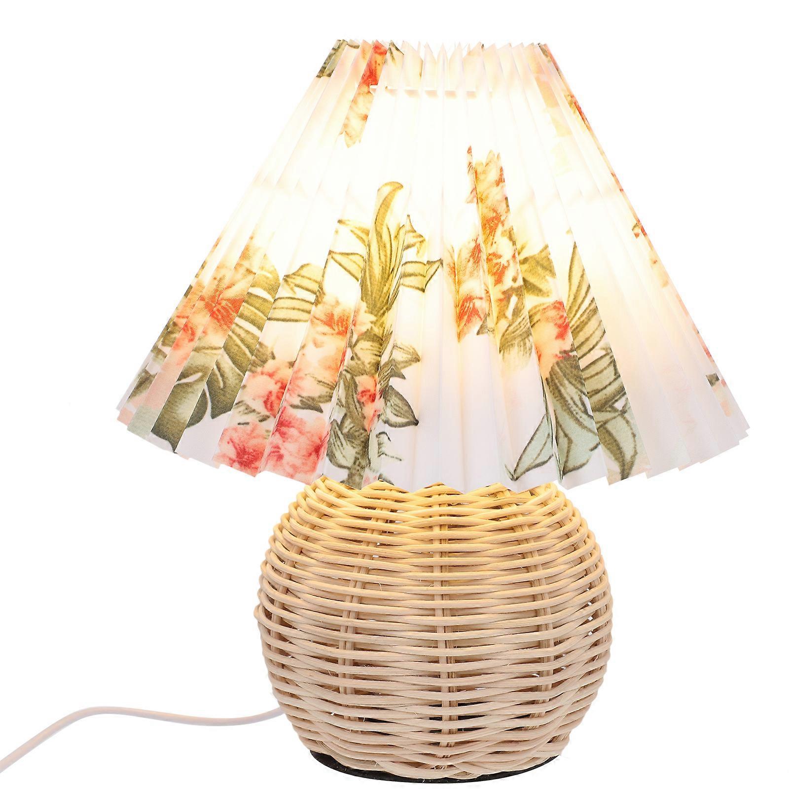 Bedside Sleeping Light Nordic Pleated Desk Lamp Decor 3Sets