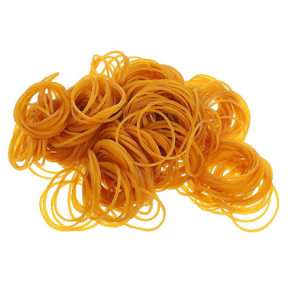Orange Rubber Bands Heavy Duty Large Elastic Bands for Home Use 1500Pcs