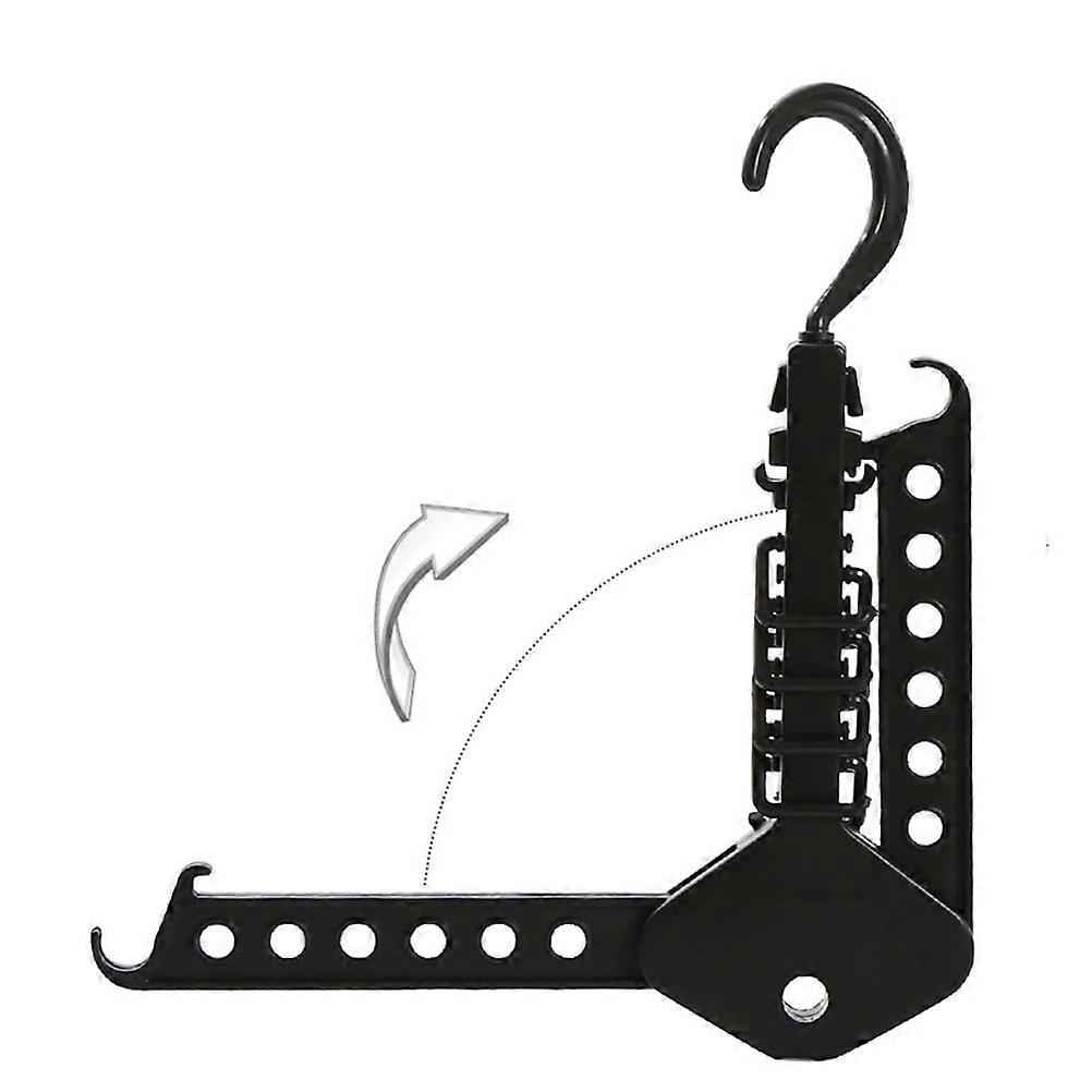 Clothes Drying Rack 3Pcs Folding Hangers for Rotatable Anti-Slip Use