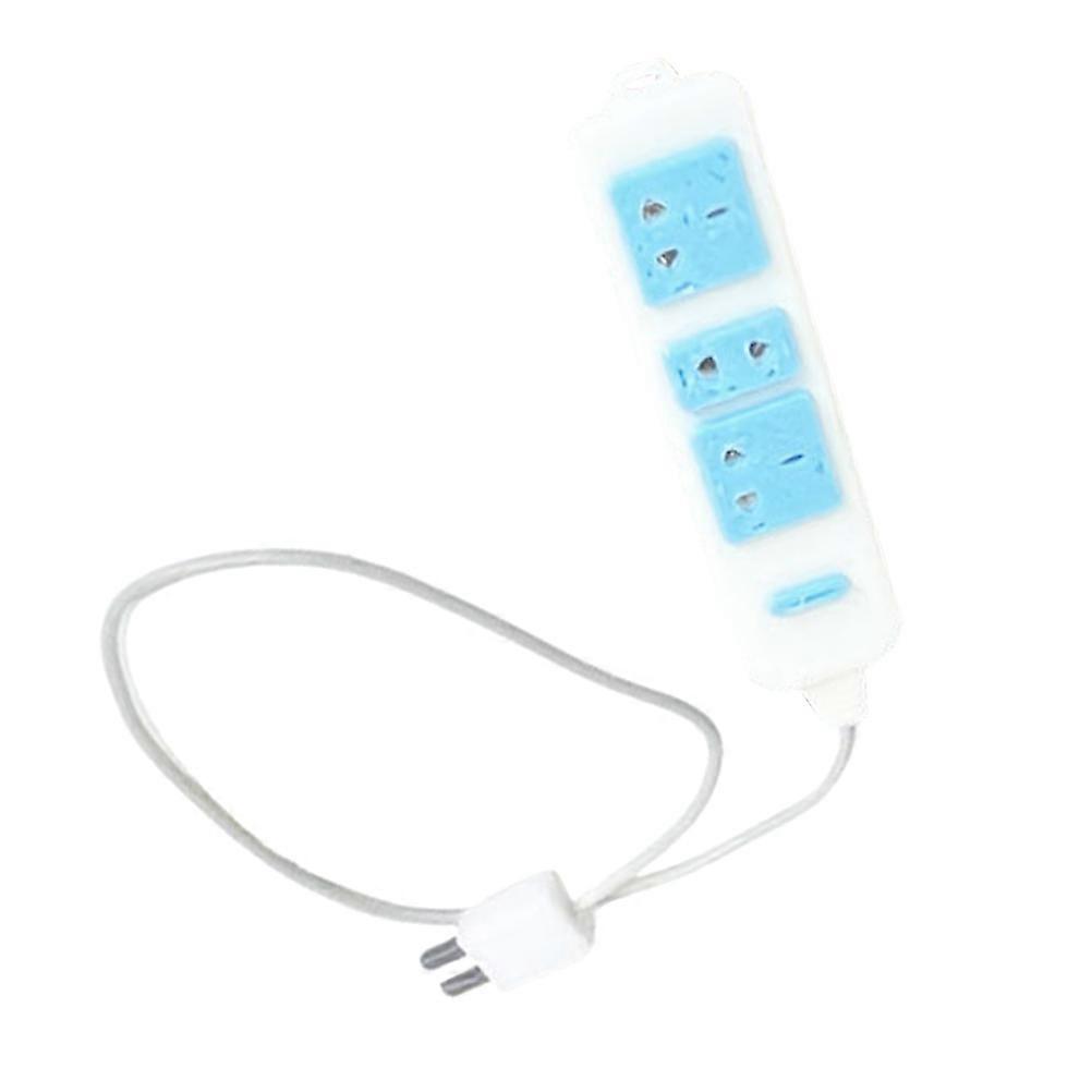 Insert Socket Model Miniature Power Strip for Playing Plastic