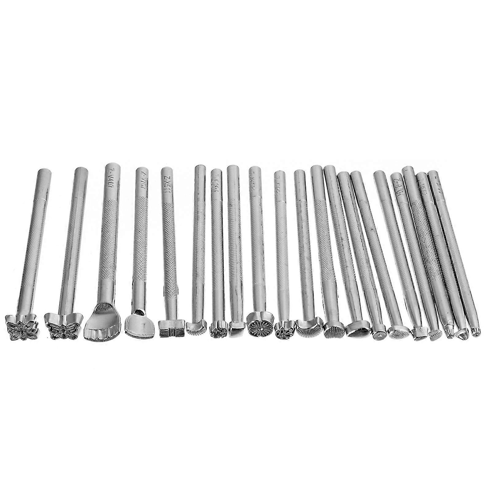 Craft Stamping Tools Saddle Making Stamp Set for Craft 20Pcs