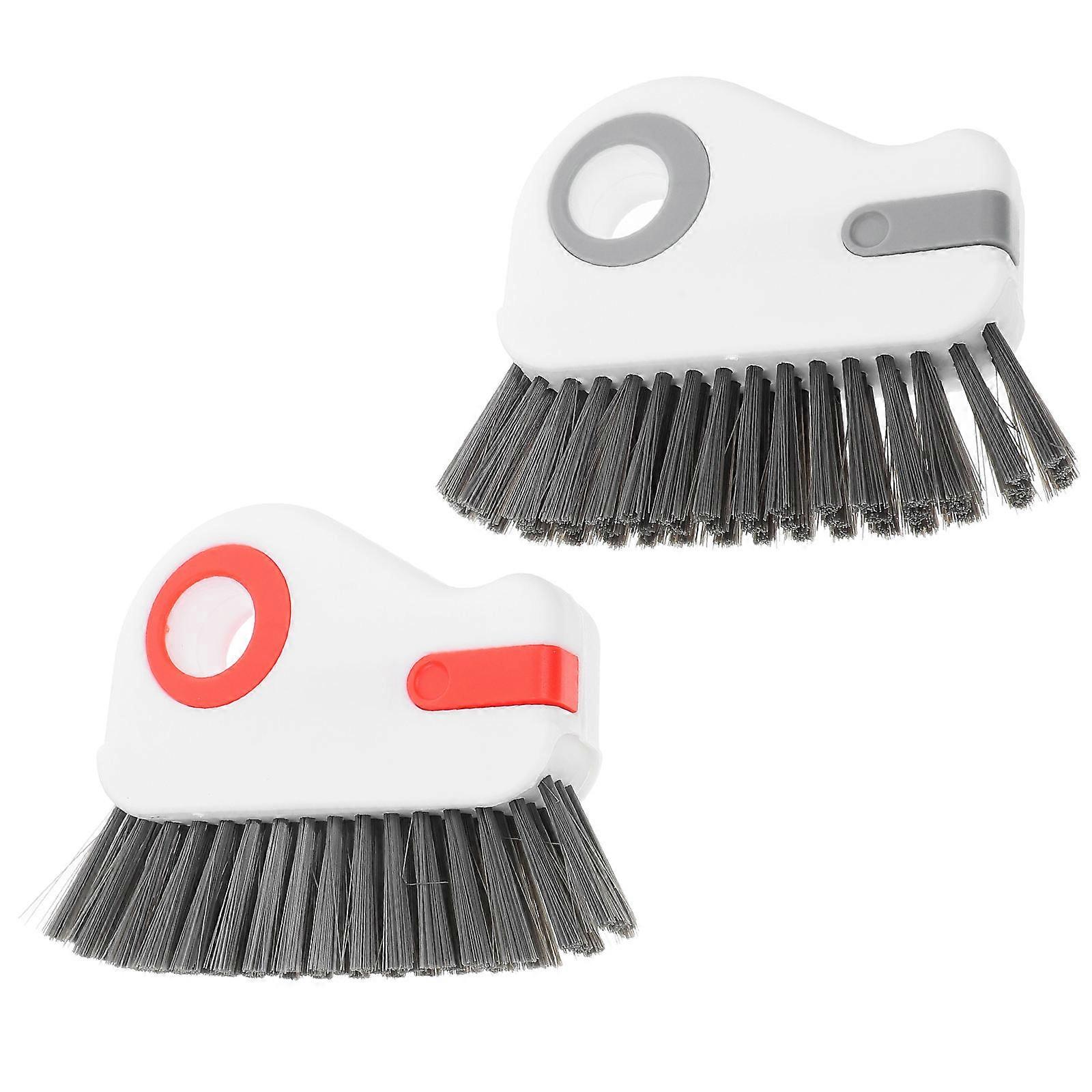 Window Cleaning Brush Tool for Cleaning 2Pcs Multifunction Crevice and Track Cleaner