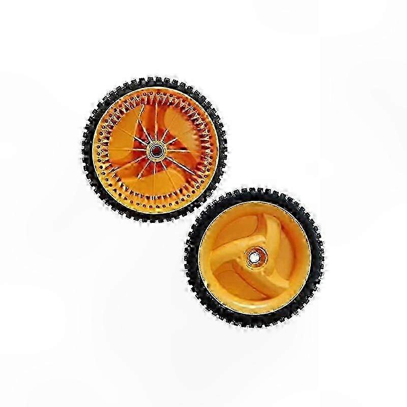 53T Replacement Lawn Mower Wheels, 2-Pack Compatible with Multiple Brands