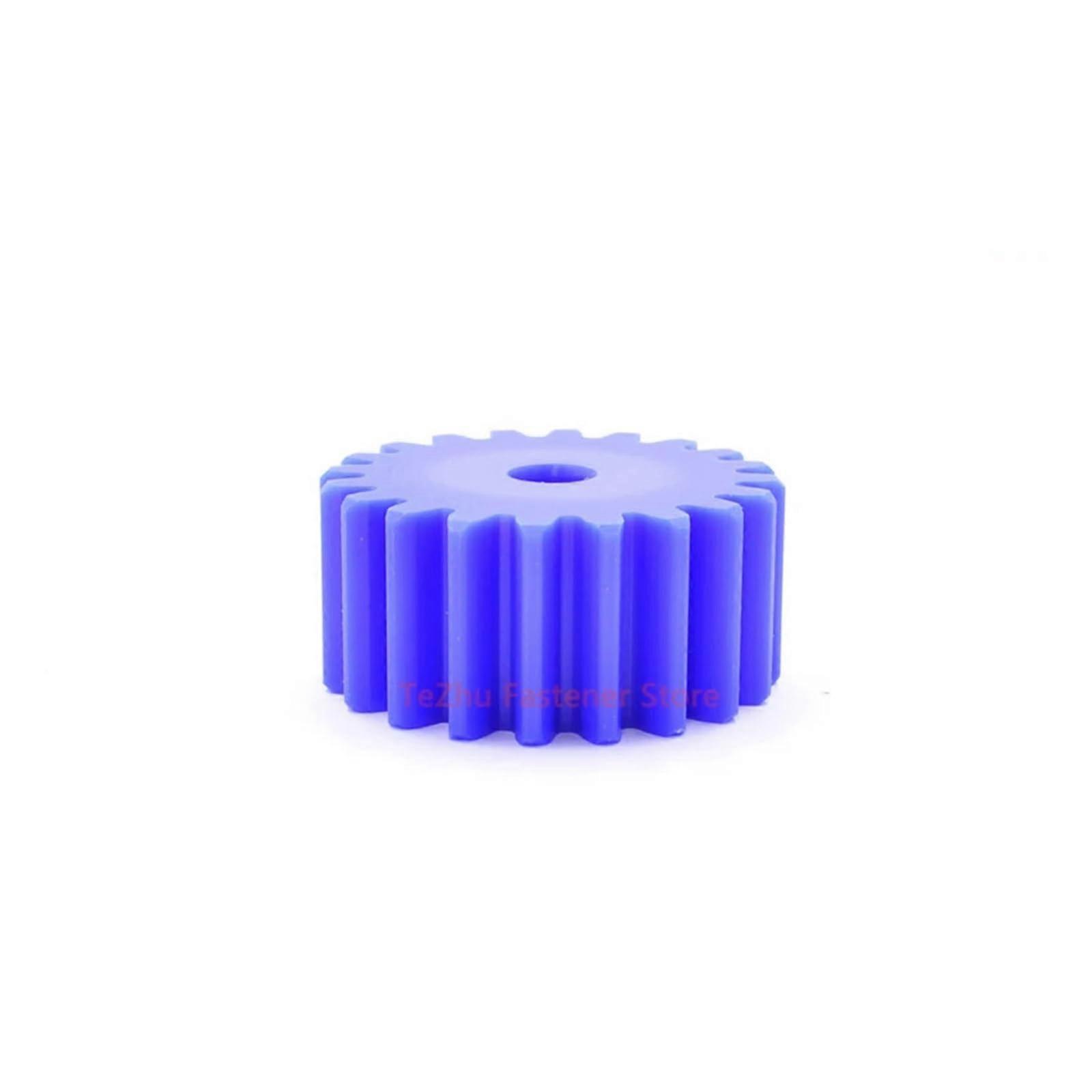 Blue Nylon Spur Gear Module 1.5 54T100T Bore 10mm 1 Piece
