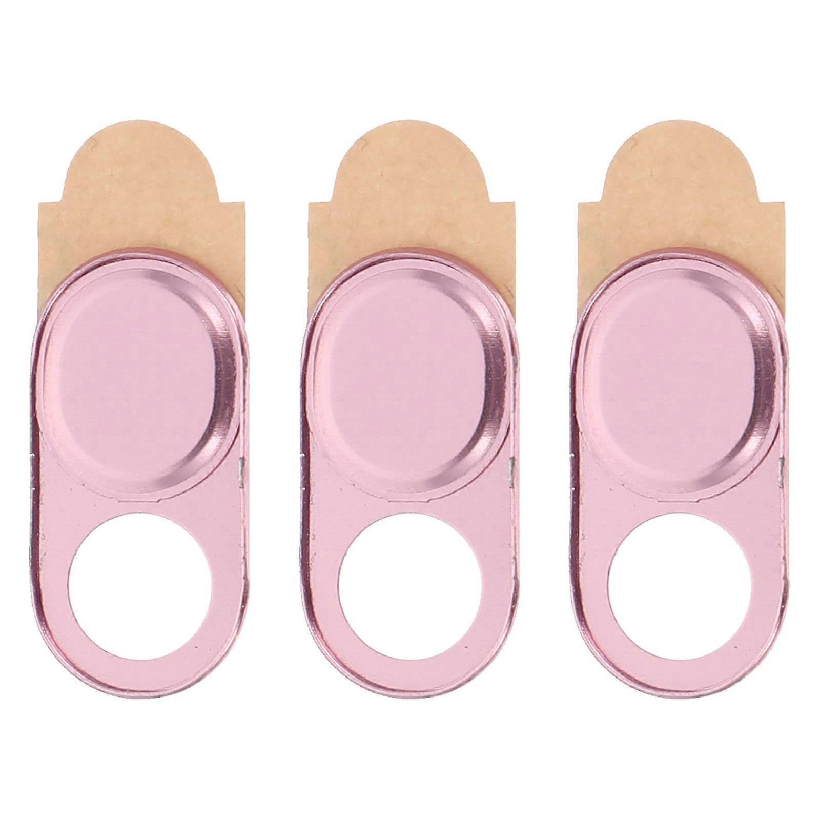 Laptop Camera Covers 3Pcs Golden Ultra-thin Privacy Protection Rectangle Suitable For General Users