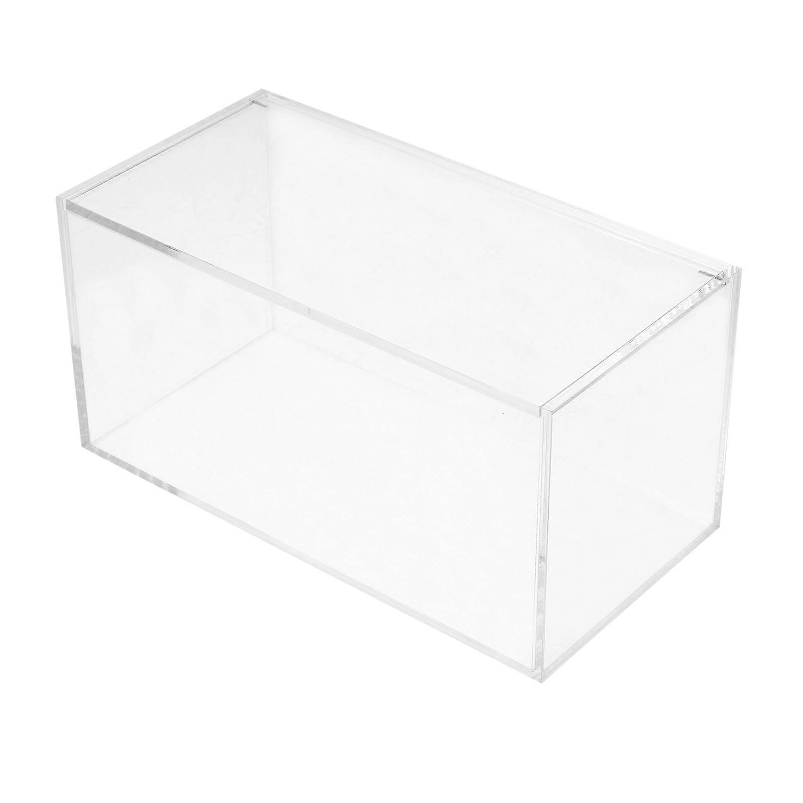 Laundry Room Use Clear Storage Box With Lid For Efficient Organization 20.30X10.20X10.20CM Material 1Pcs