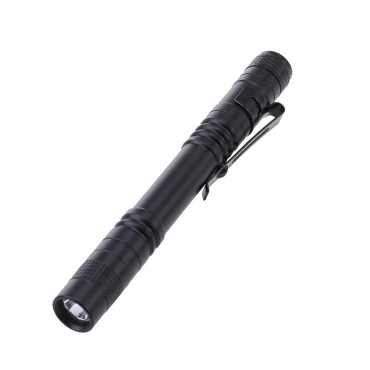 Mini Flashlight Pen Light for Lighting with Battery Powered Clip