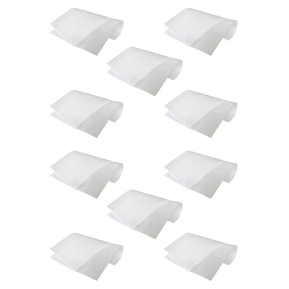 40 Pcs Rectangular Air Condition Filter Papers For Home Use And DIY Applications Air Purification Made From Durable Pet Material