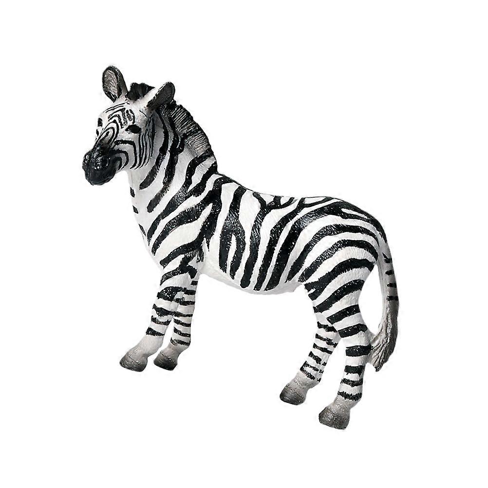 Wild Animal Ornament Zebra Model Decoration Simulation Animal Ornaments Multi Color For 1Pack