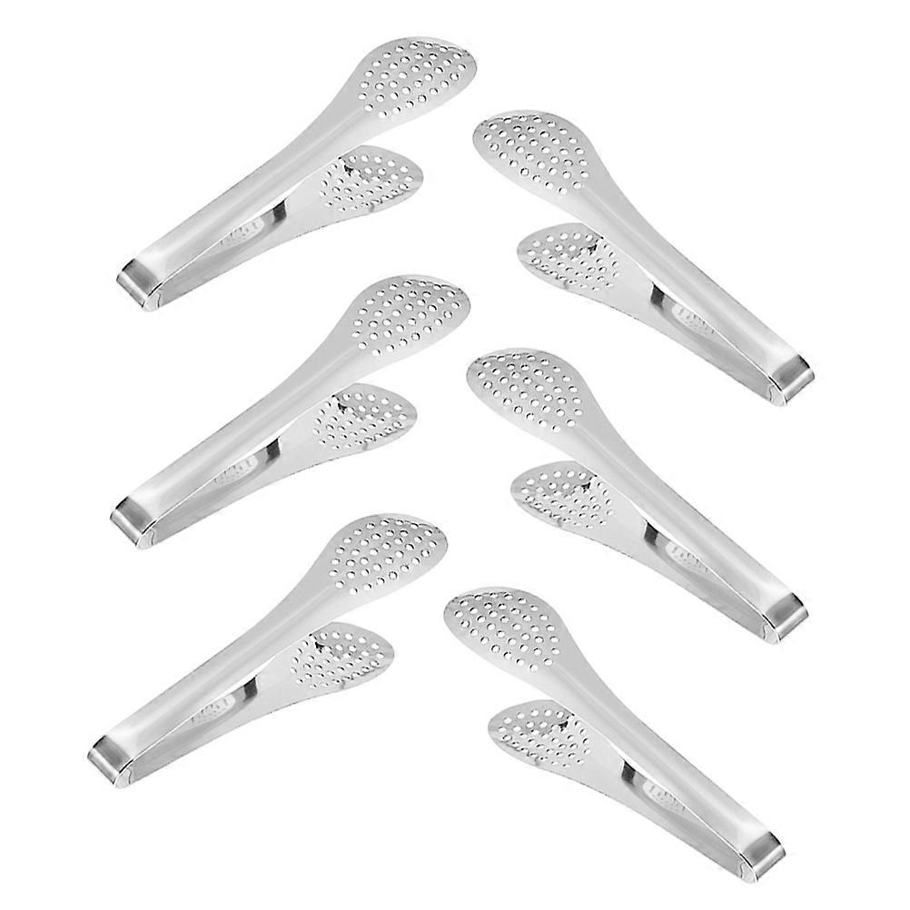 Multi-Functional Food Tongs 18 Pcs Suitable For Household Commercial Use Elongated Design Easy To Clean