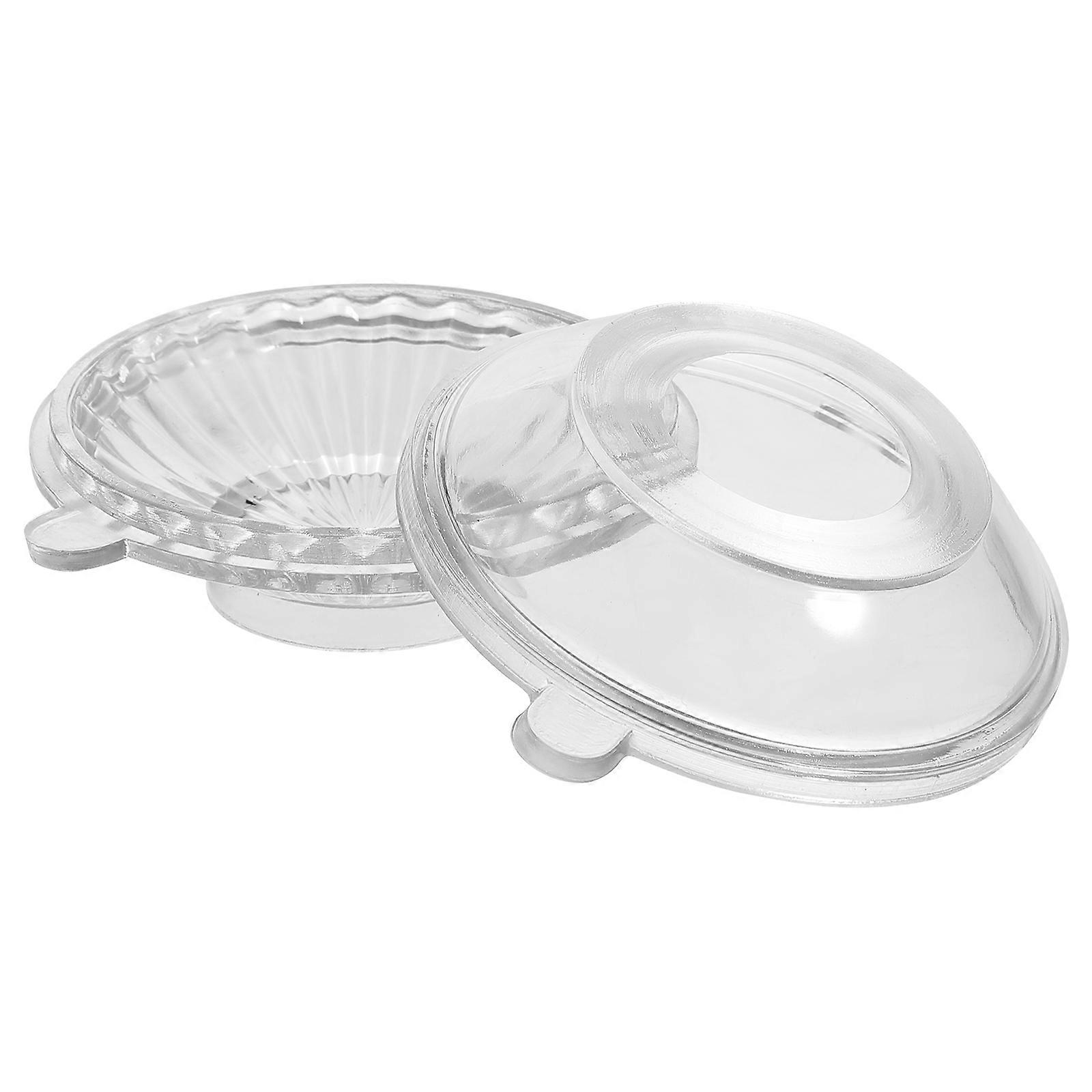 Floating Candle Plastic Mold for Candle Making DIY 2Pcs Set