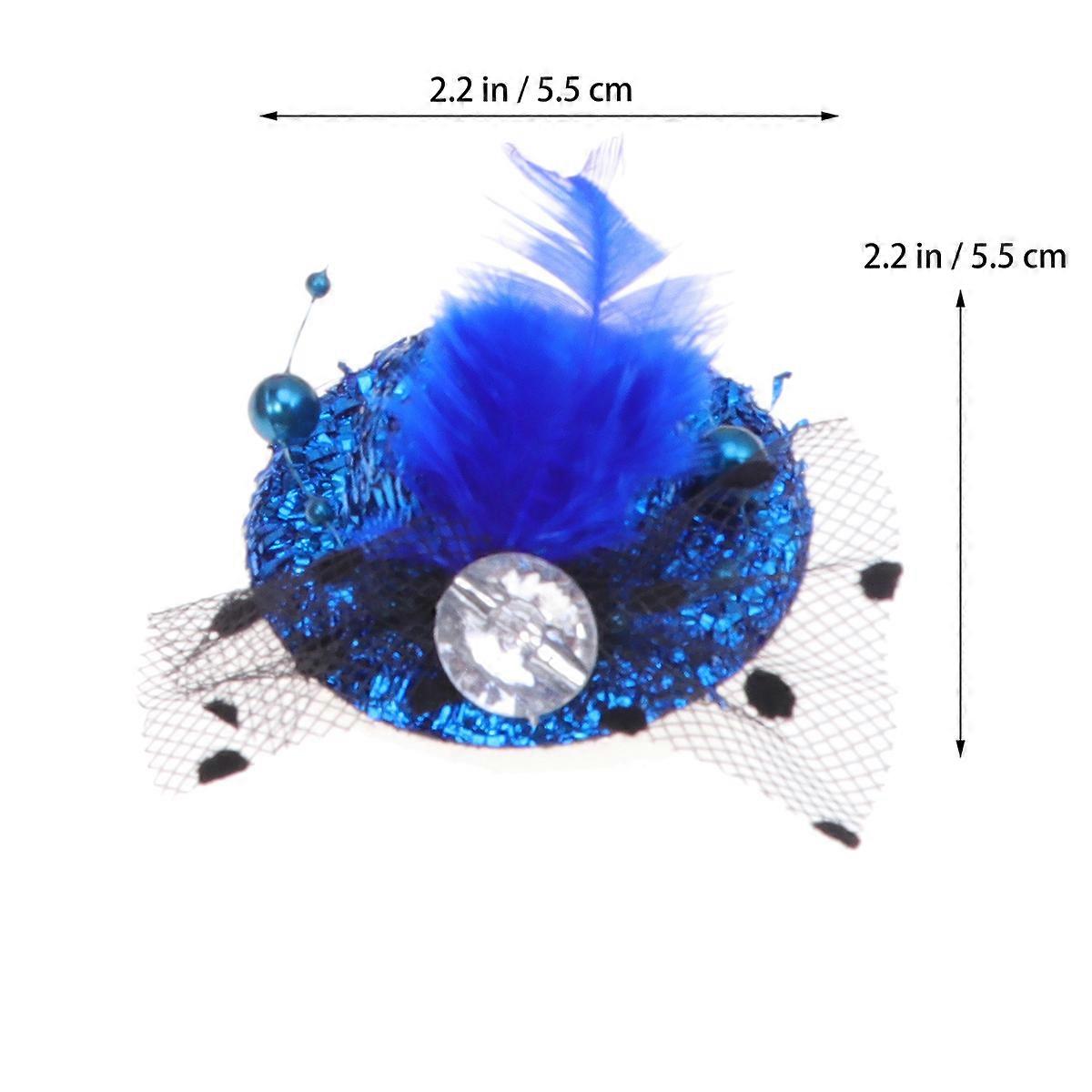 Kalap Hajcsat Kis Grenadine Csillámos Mini Kalap Hajcsat Gyerekeknek 6 db