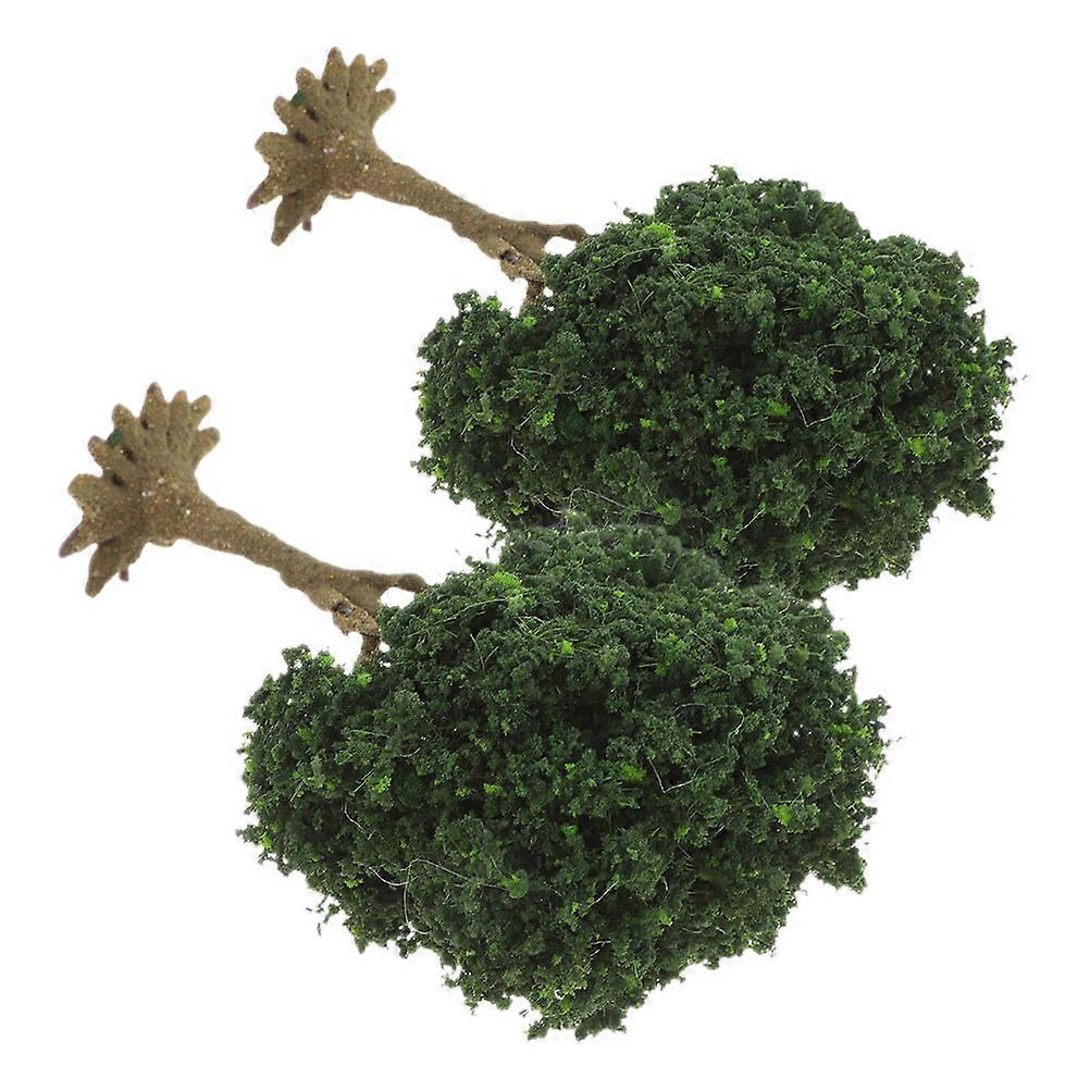 Plastic Model Trees Miniature Landscape Model Trees for DIY 10Pcs
