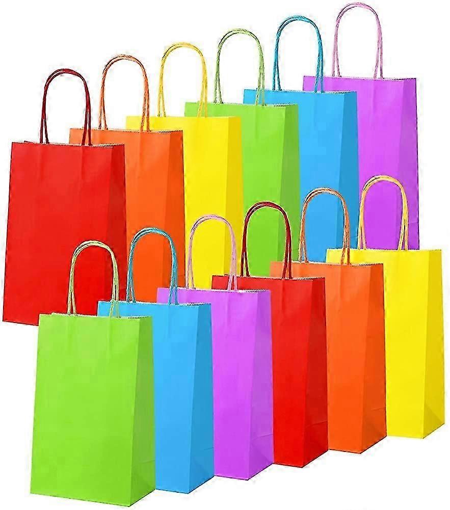 2025 أحدث طراز أكياس الحفلات الورقية أكياس هدايا الحلوى لعبة قودي أكياس حلوة أكياس ورق الكرافت عشوائي