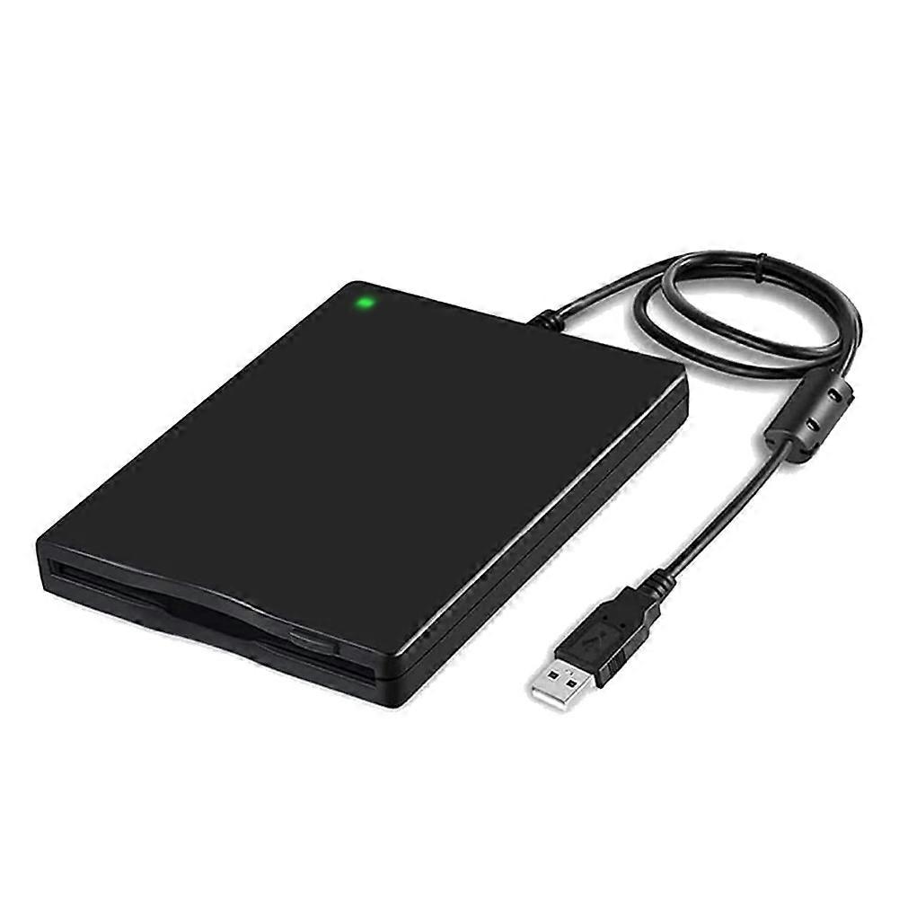 USB Floppy Disk Reader Drive 3.5 Inch FDD Portable 1.44 MB External Diskette Drive for PC Laptop Desktop