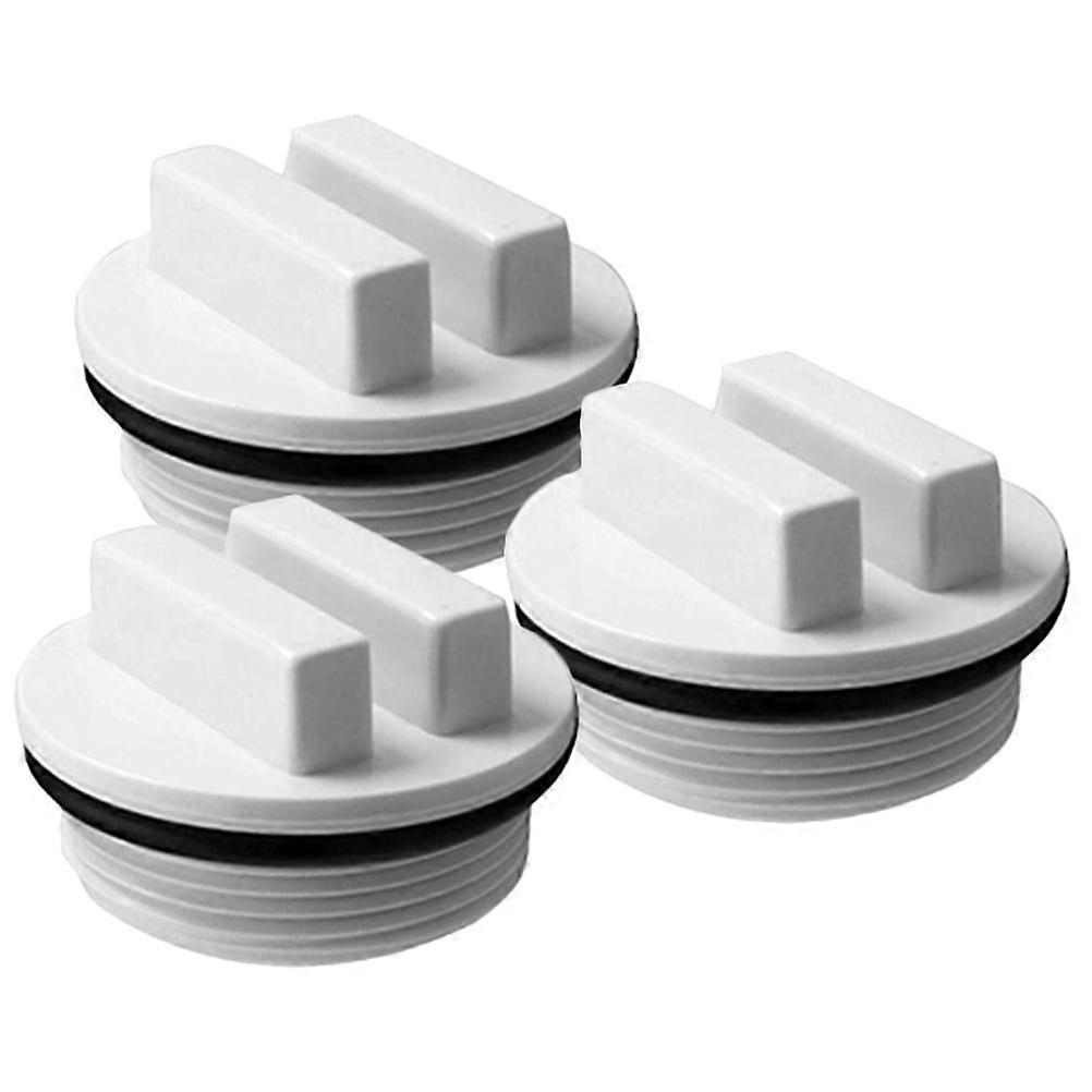 3pcs Winterizing Pool Plug Pool Plastic Plugs Heavy Duty Winter Pool Plugs