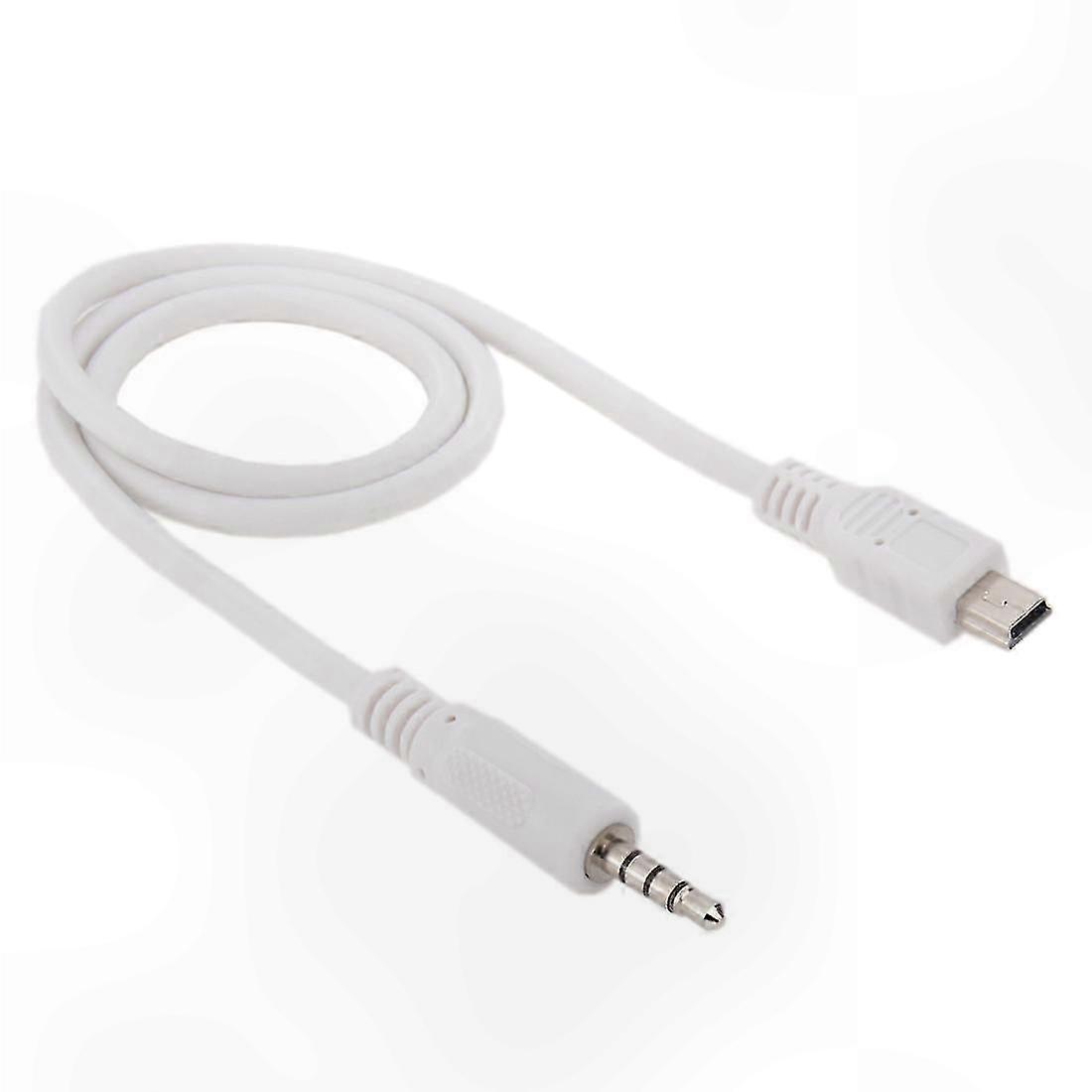 3.5mm to Mini USB AUX Cable for Device Connectivity, 50cm Length