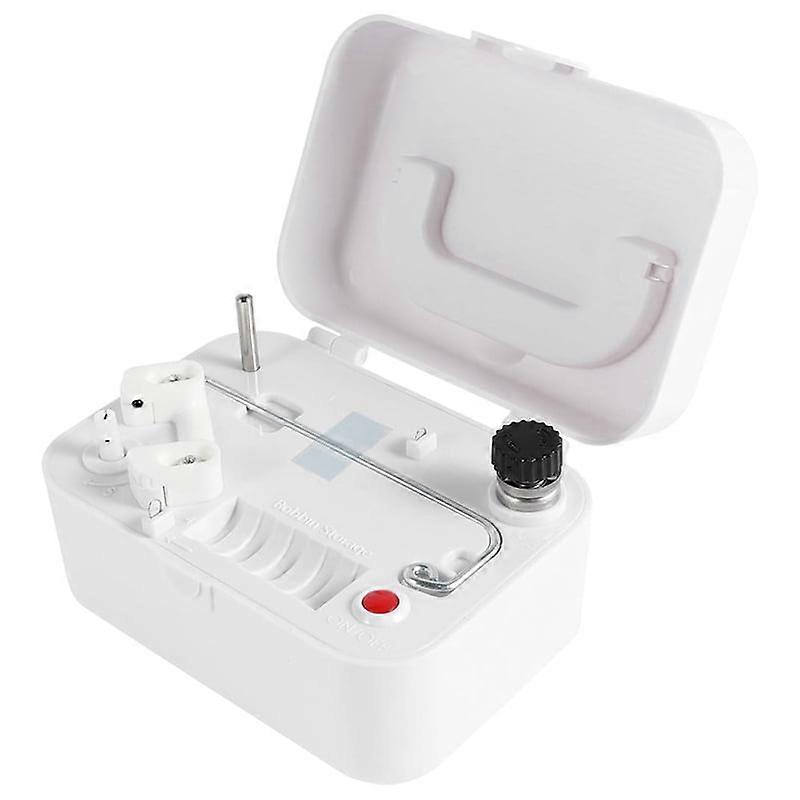 Electric Bobbin Winder Portable Bobbin Winder with Handle Automatic Bobbin Winder Machine USB/Battery Powered