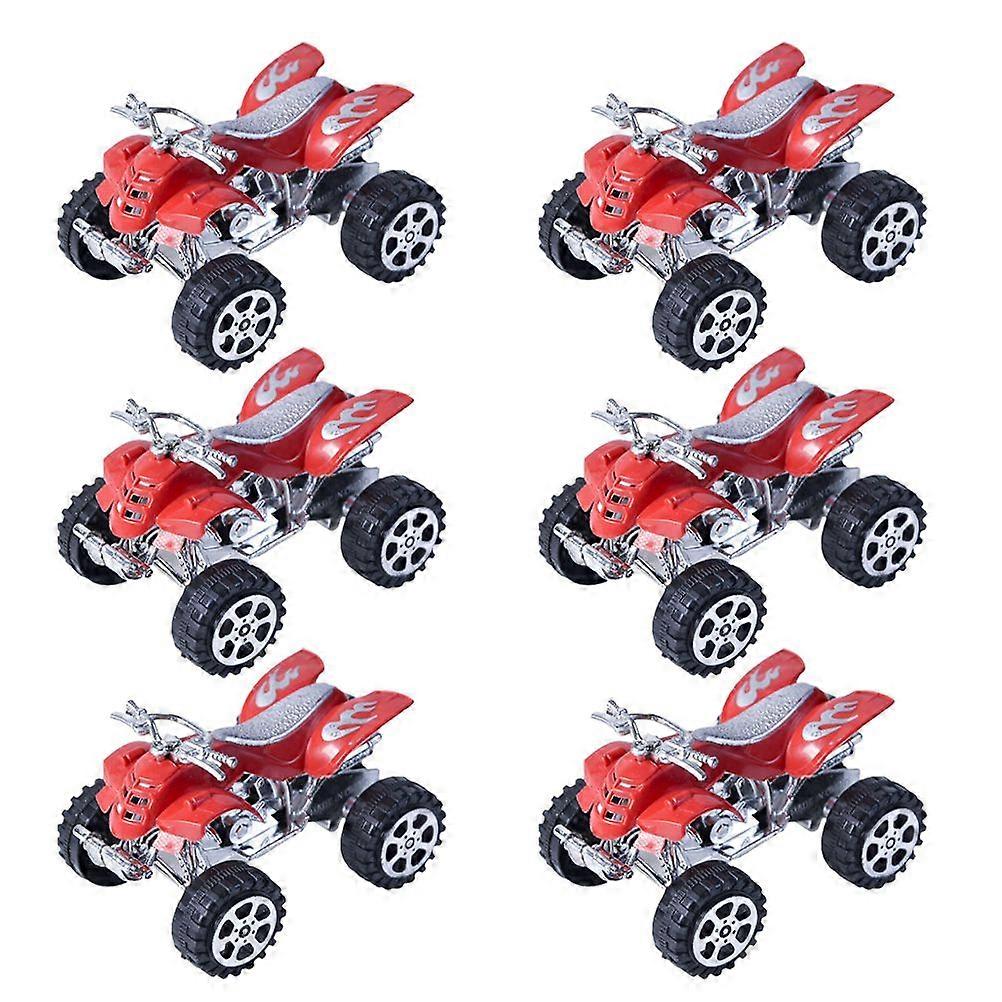 6pcs Inertia Car Toys Educational Toys Children Playthings (Random Color)