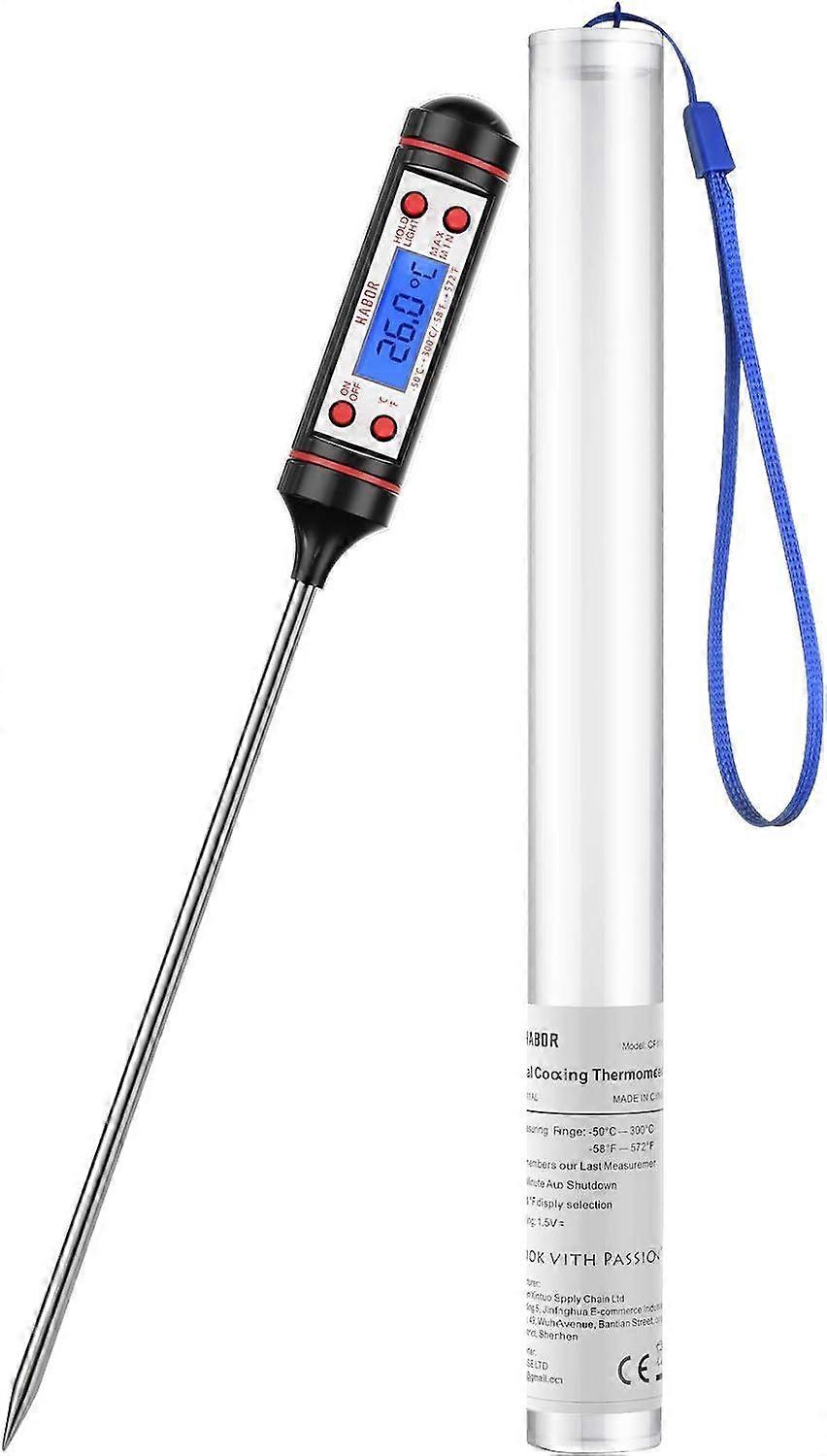 Kitchen oil thermometer, suitable for testing liquid temperature and oil temperature