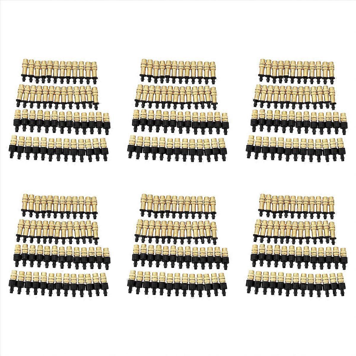 50PCS Adjustable Sprayer Brass Misting Nozzle Atomizing Sprinkler