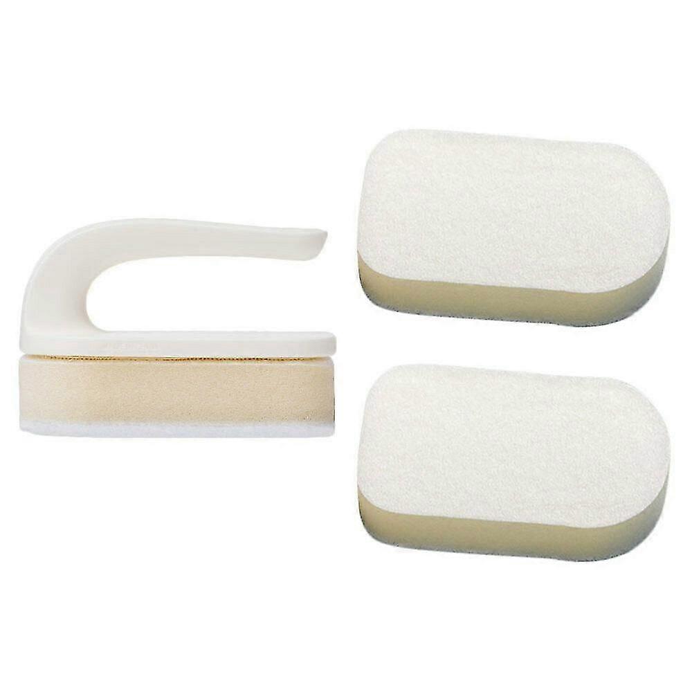 2pcs For Kitchen Bathroom Useful Durable Cleaning Brush Sponge Brush