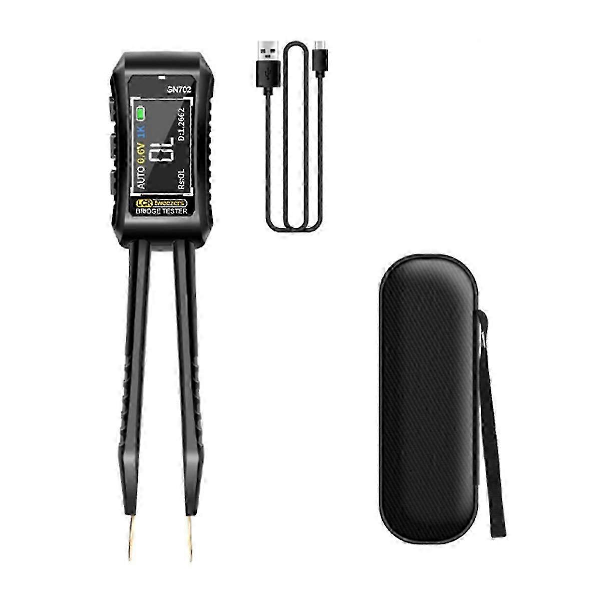 LCR Digital Bridge Multimeter Smart SMD Tester High-Precision Resistance Capacitance Meter Diode Ind