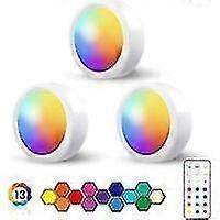 Cabinet Lamp Led Night With Battery Powered Remote Control