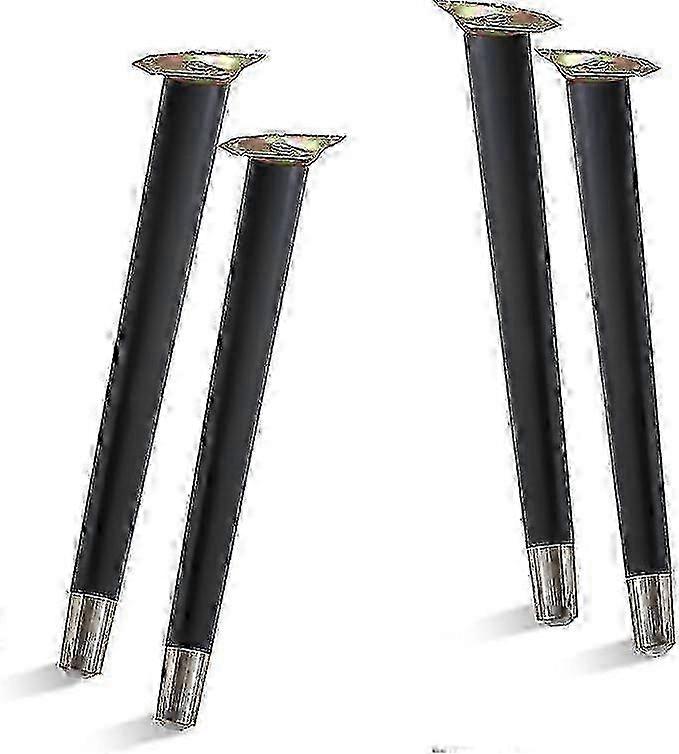 Lot de 4 pieds de meubles en bois de qualité supérieure pour bureaux, tables basses, bancs, chaises, commodes, lits, armoires (offre spéciale)