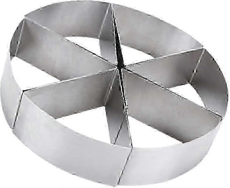 Cake Divider Cutter: Round Cake Portion Marker & Pie Slicer for Baking Mousse & Biscuit DIY Molds