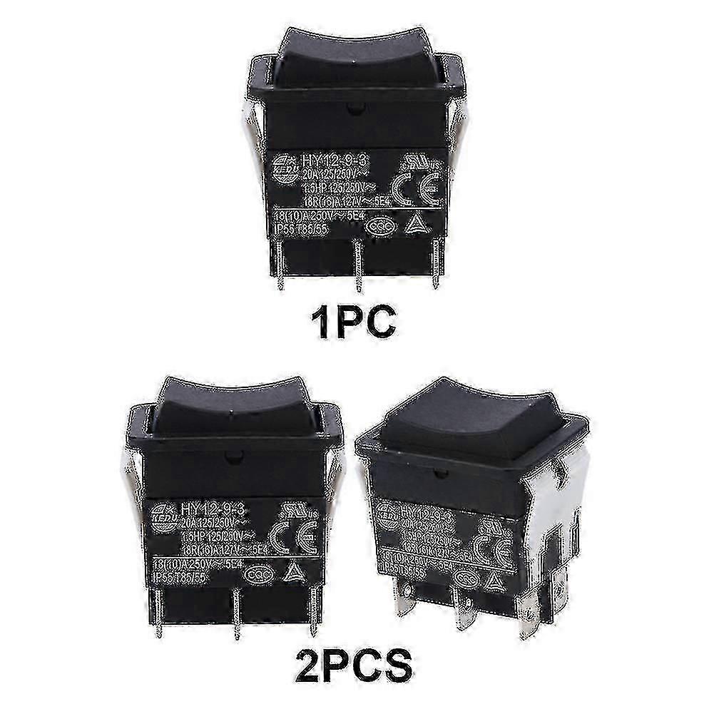 Hy12-9-3 Small Industrial On Off Safe Arc Single Pole Rocker Switch Push Button