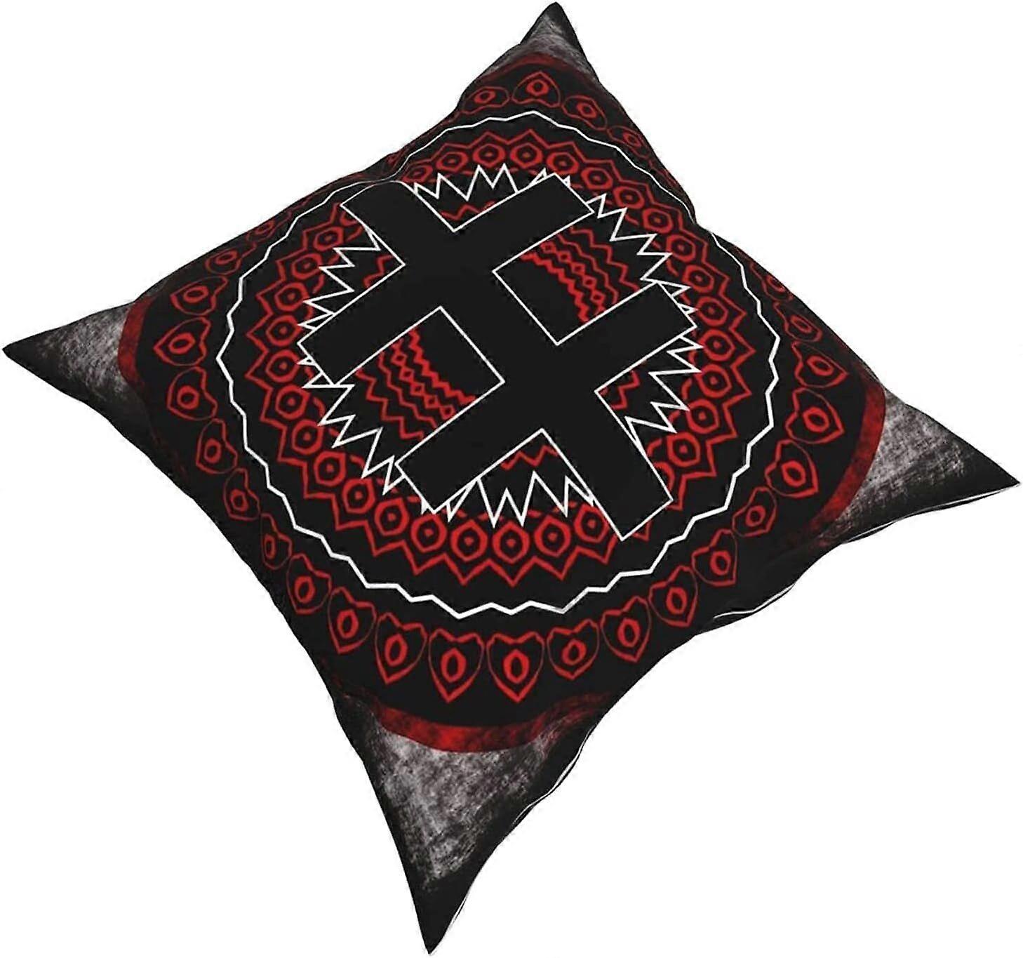 y232まだ痕跡がありますタペストリー枕カバーファッションスクエア枕カバークッションカバー装飾スロー枕カバー18×18インチ45×45センチメートル - TB1732 io232