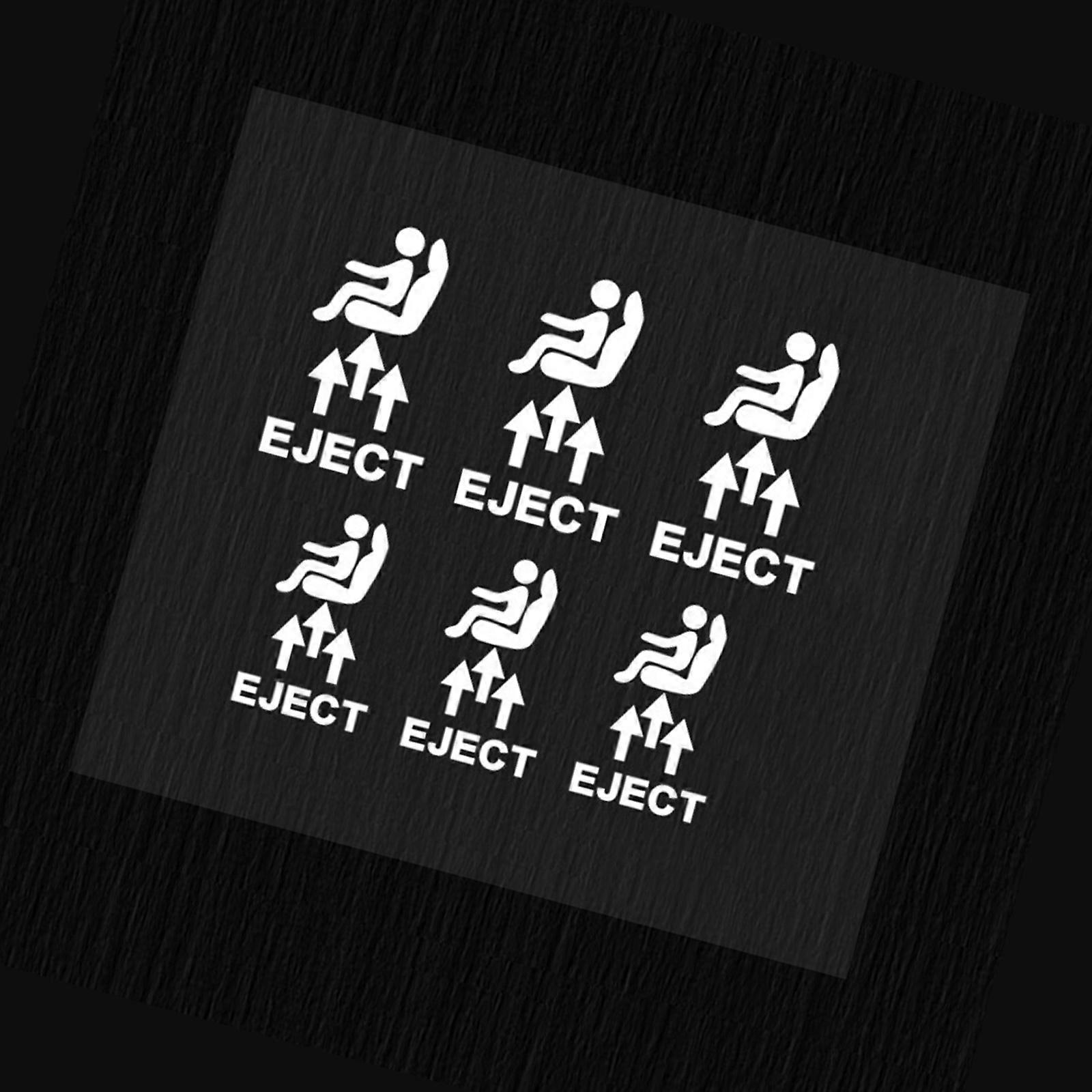 Car Interior Button Covers 6Piece Set With Removable Adhesive Fit 3-5cm Buttons On Steering Wheel Dashboard And AC Panel Multicolor