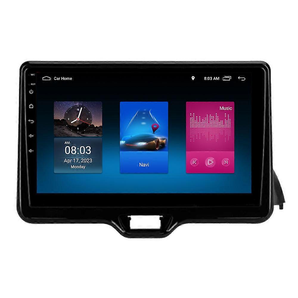 RoverOne Car Stereo Radio Bluetooth CarPlay Android Auto GPS Sat Nav Touch Screen for Toyota Yaris Vios 2020-2023