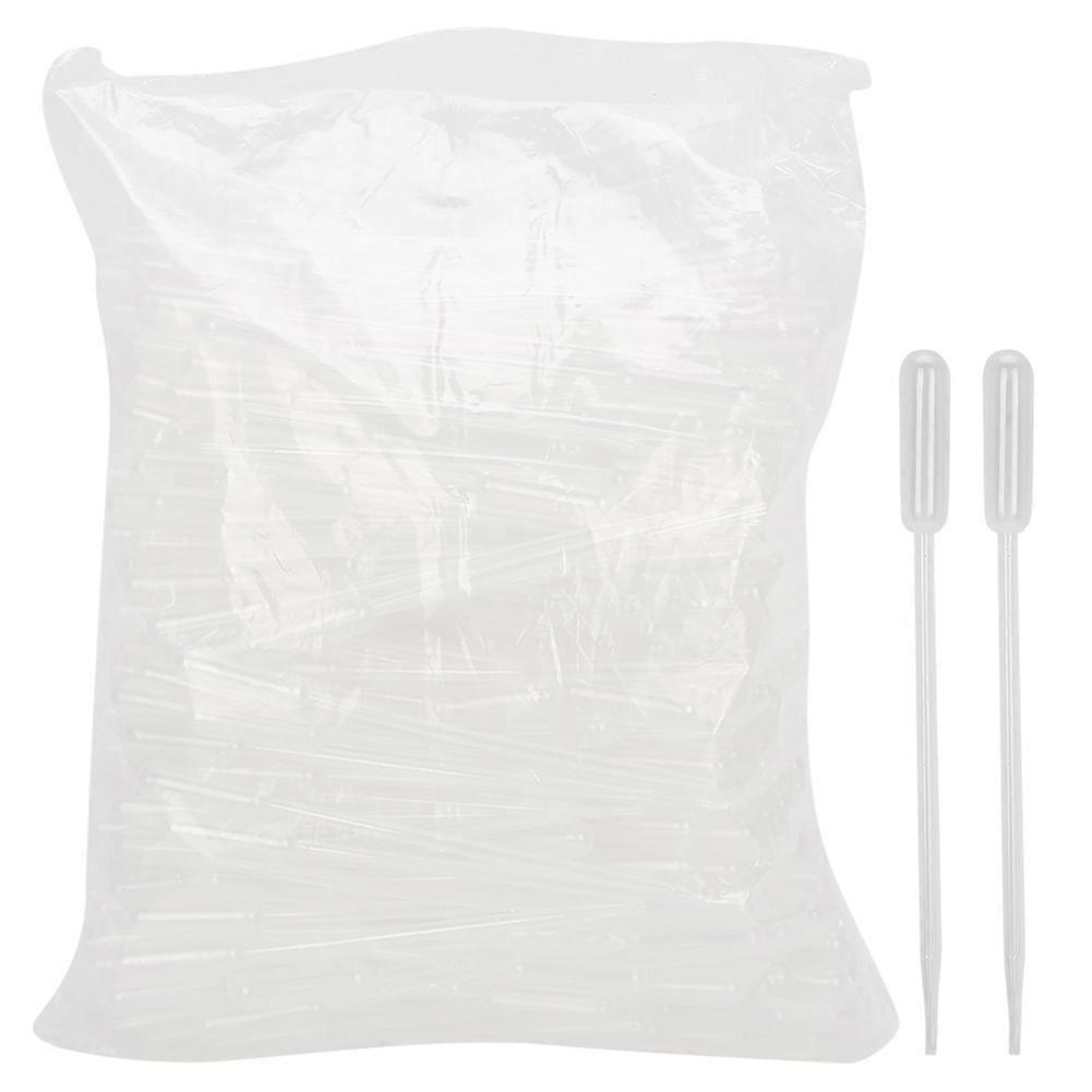 500pcs Disposable Plastic Transfer Pipettes Graduated Eye Dropper Makeup Packaging Tool
