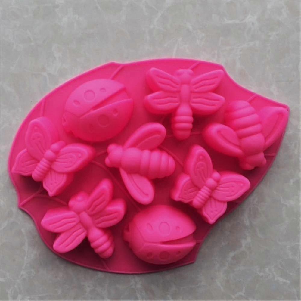 8-hole Flower Nsect S Silic Mold
