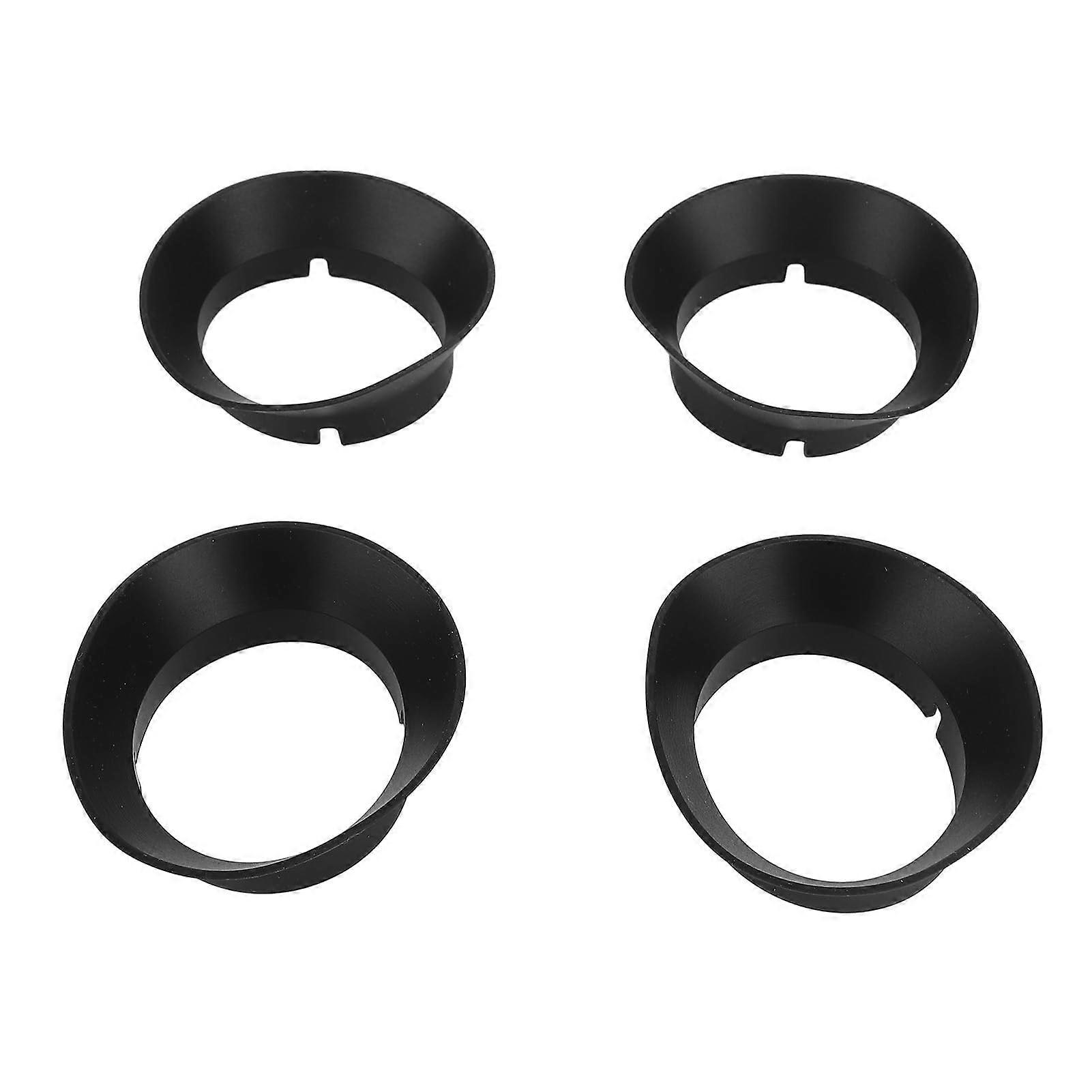 Coffee Grinder Silicone Gasket Set 4pcs, Replacement Rings for Consistent Brewing and Easy Cleaning