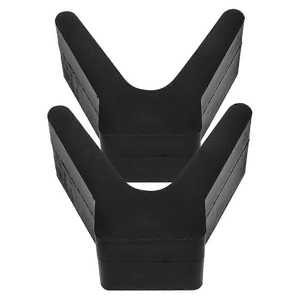 Marine Trailer Bow Stop Block for Bow Protection 2Pcs Rubber V-Shape Support