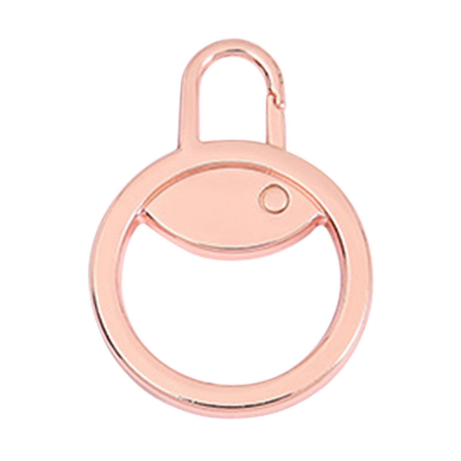 loopsun Detachable Pull Pull Tab Zipper Pull Metal Pull Lock Repair Clothes Coat Bags Down Jacket Pendant Accessories