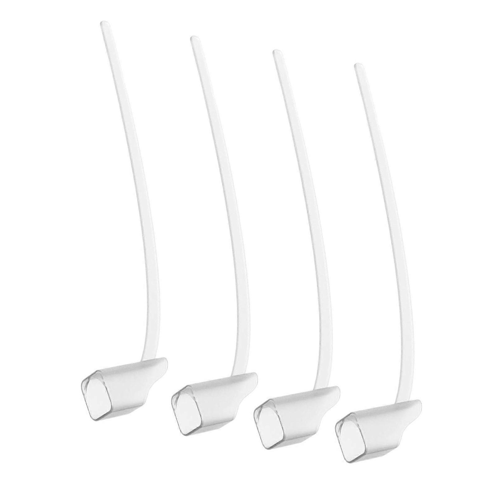 4pack Reusable Hearing Aids Stabilizers Set Durability Plastic Construction Outdoor Activity Hearing Aids Part Multicolor