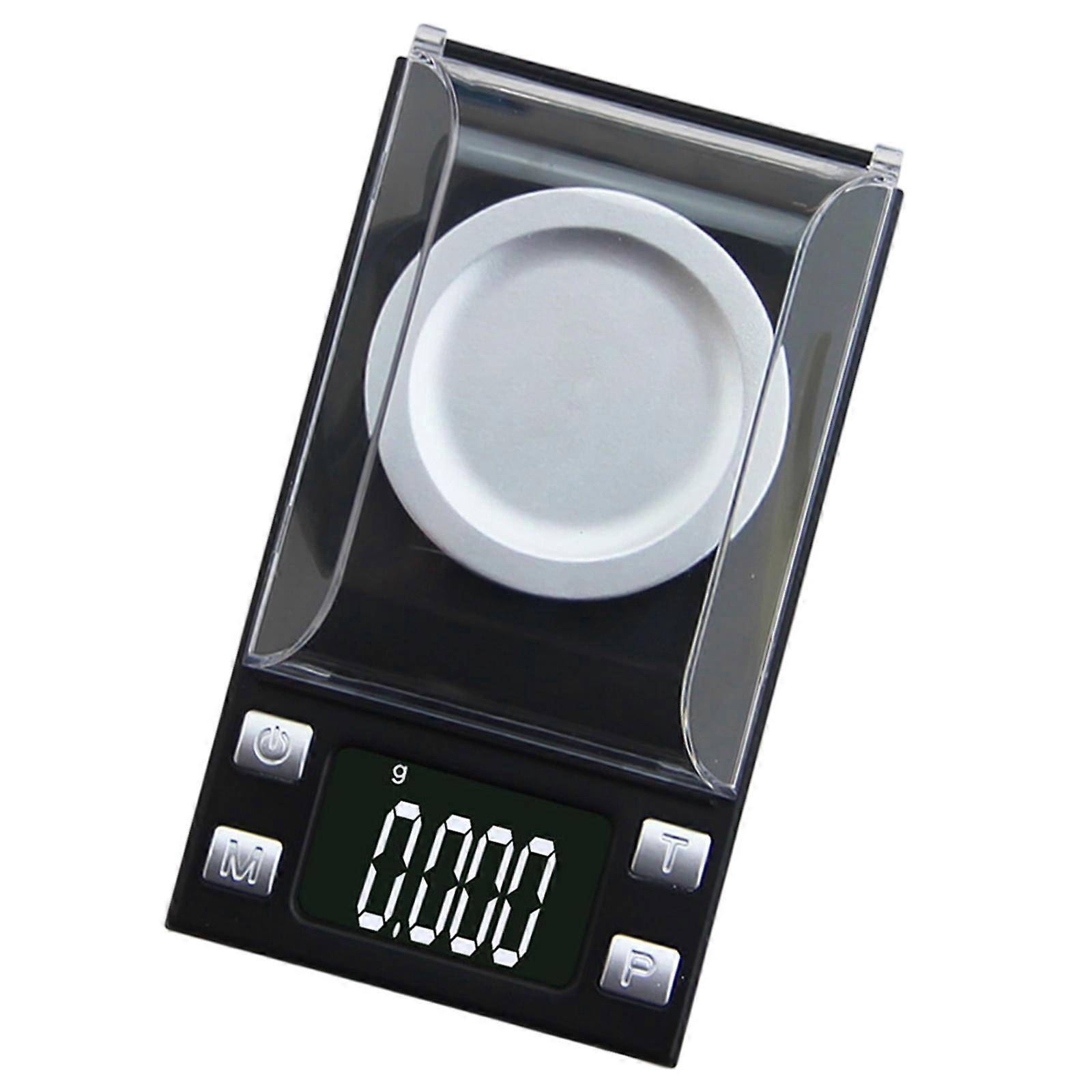 Sensitive Electronic Scale 0.001g Readability Display For Gold Powder And Medication Measurement Multicolor