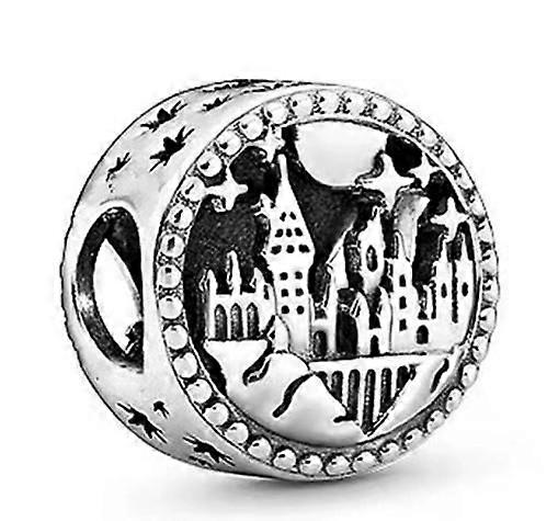 Escuela de Magia Sterling Silver Charm