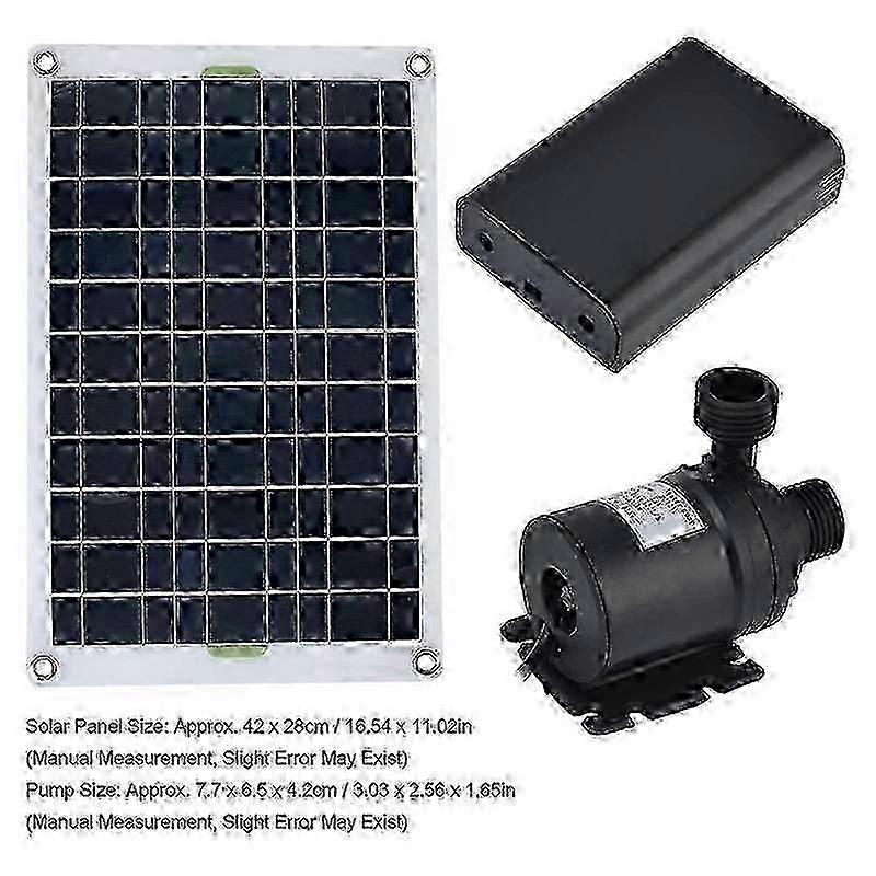 Familjefontän solvattenpump DC12V 800L/h