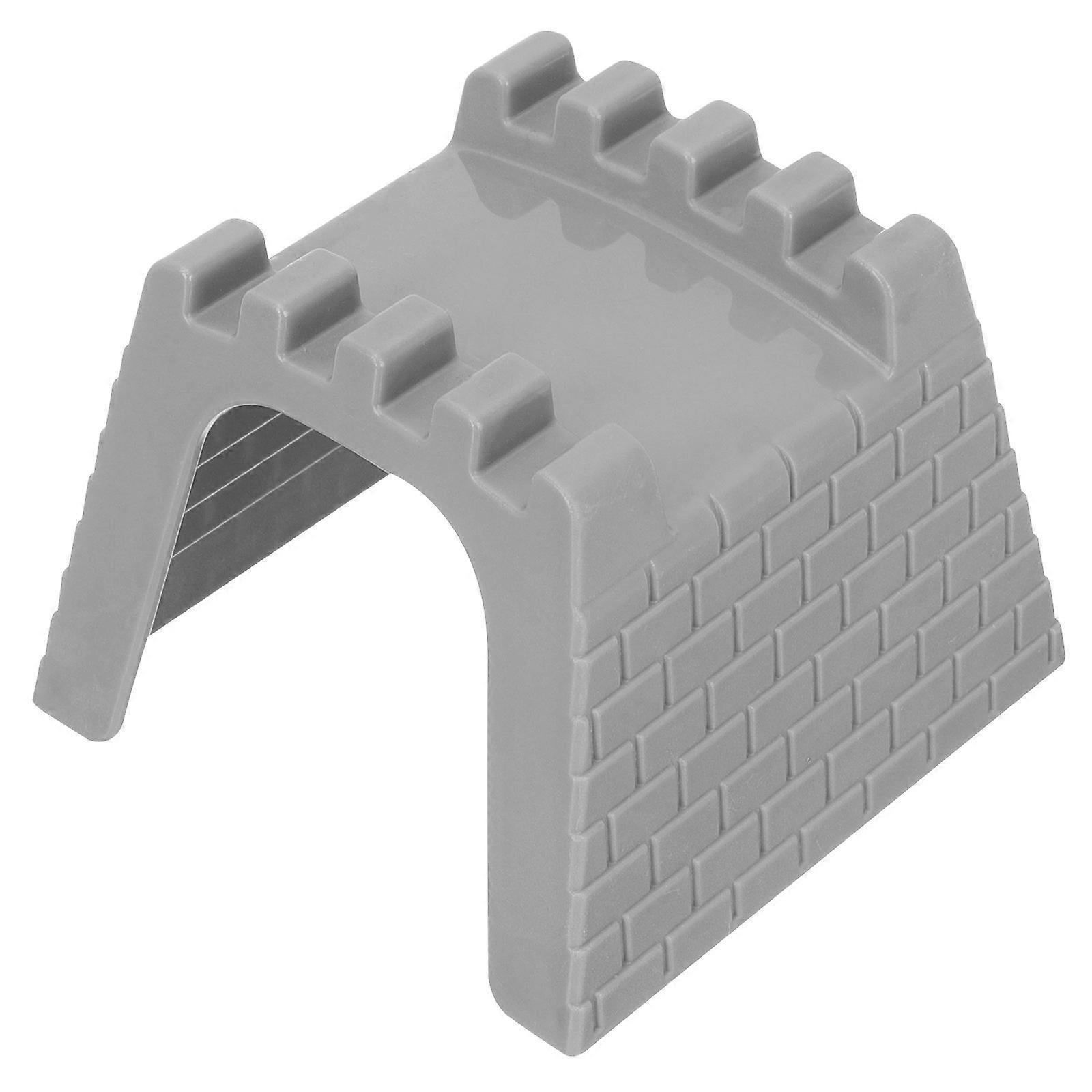 Toy Train Tunnel Simulation Wall Tunnel Model Train Railway Scene Accessory