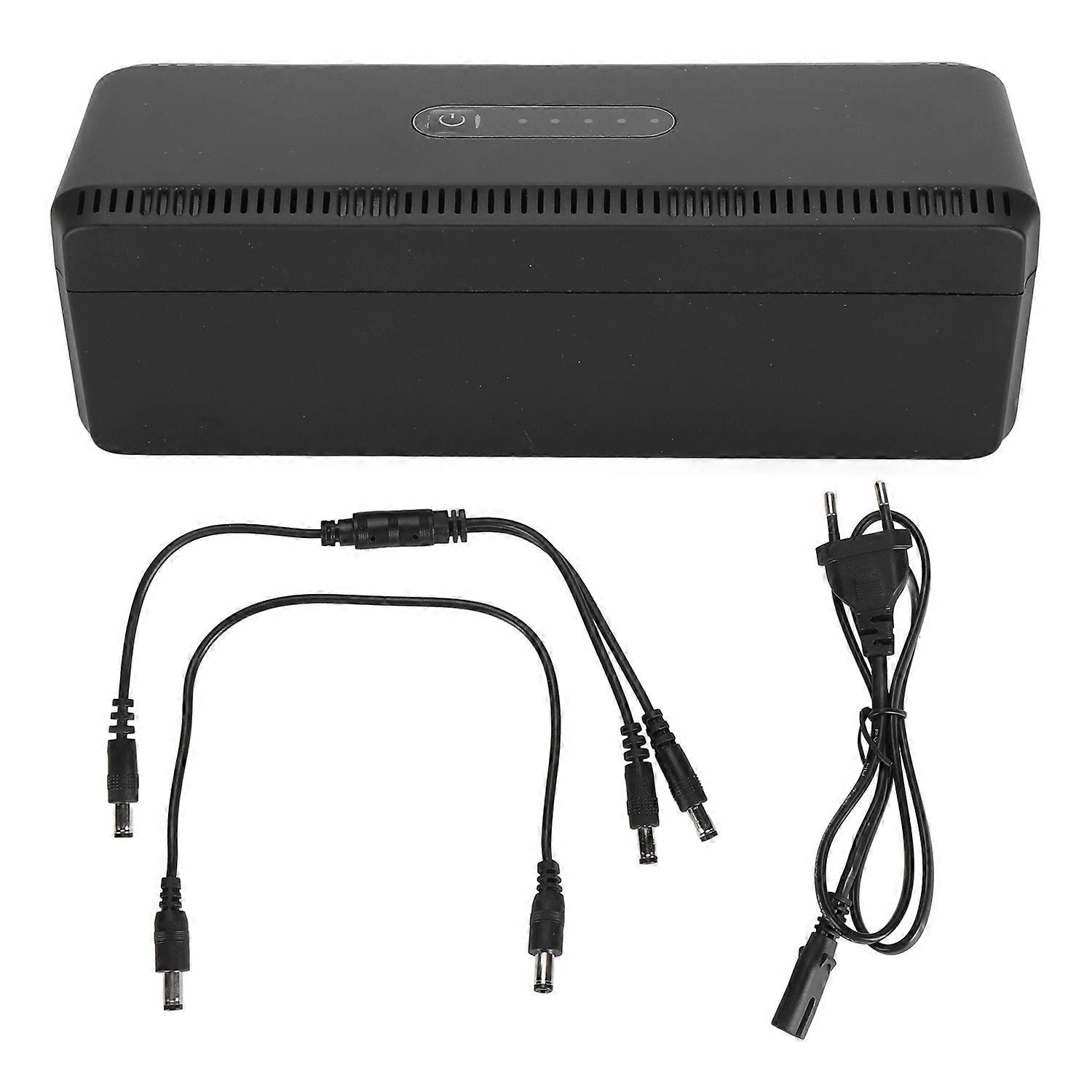 UPS Battery Backup 10400mAh 5V 9V 12V 15V 24V Uninterruptible Power Supply for Camera Router Modem10