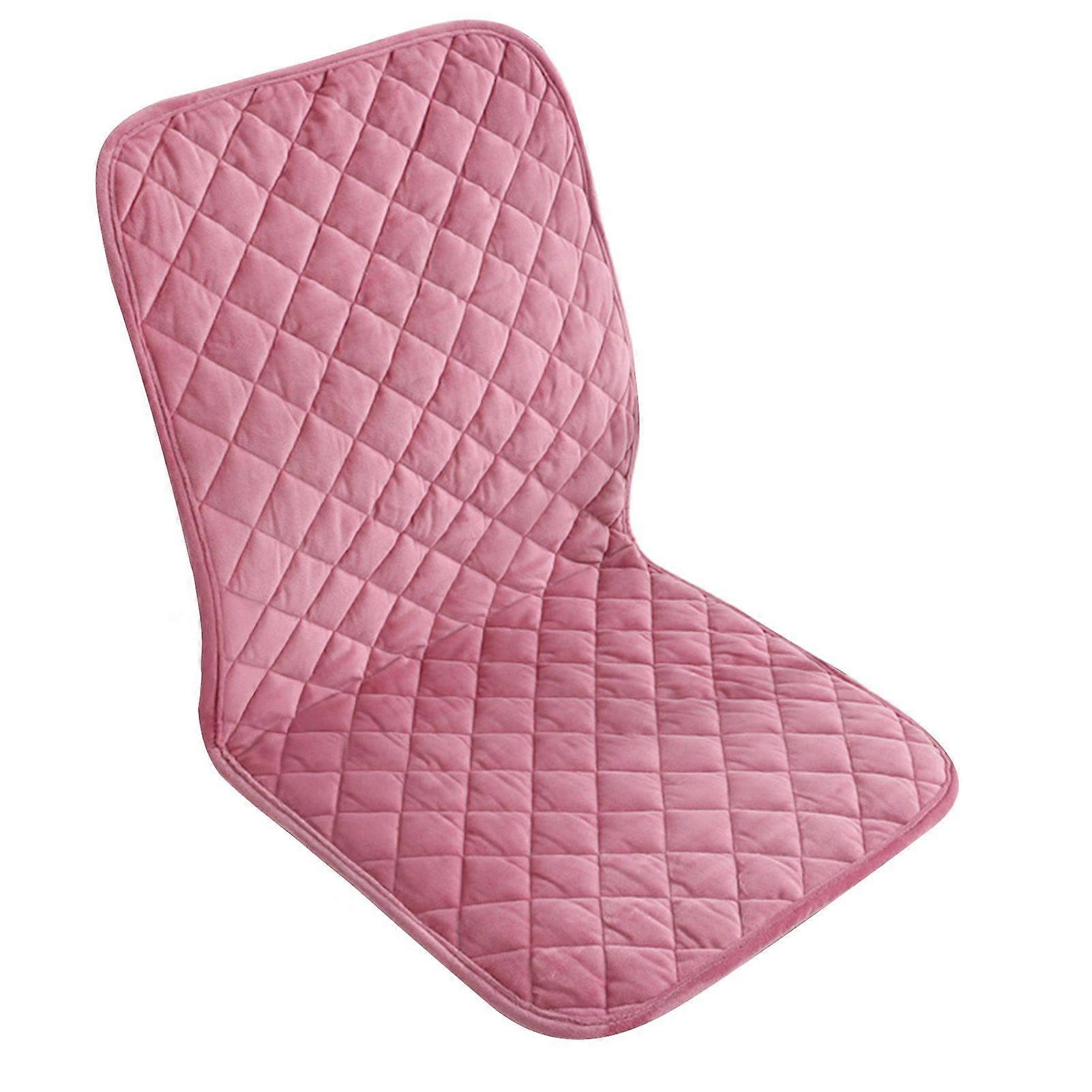 Kaesi Plush Seat Cushion with Adjustable Design Soft Comfortable Chair Pad Removable Foldable Backrest Cushion